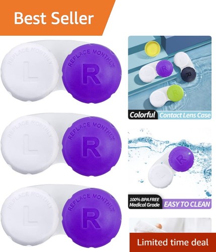 Easy care travel contact lens - contact,